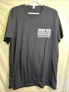 "Under New Management" Print - Black